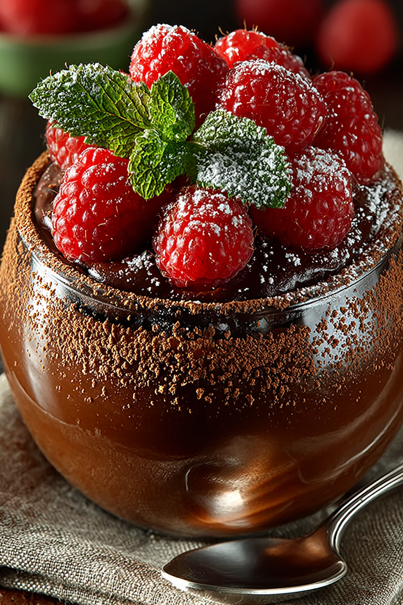 Шоколадный мусс, пп-рецепты, зимние пп-рецепты