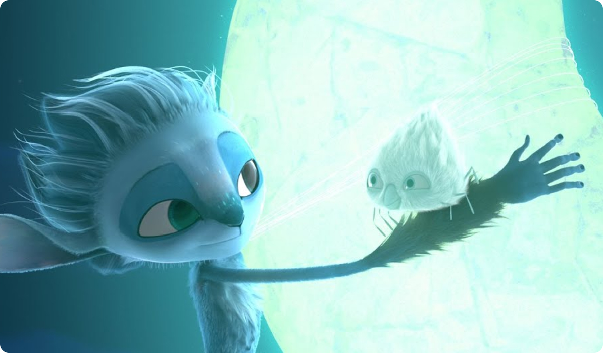 Кадр из мультфильма «Хранитель луны» 2014 | Студии производства: Kinology, ON Animation Studios, Onyx Films, Orange Studio