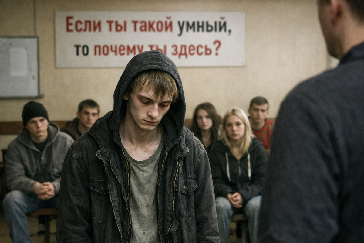 Если ты такой умный, то почему ты здесь?