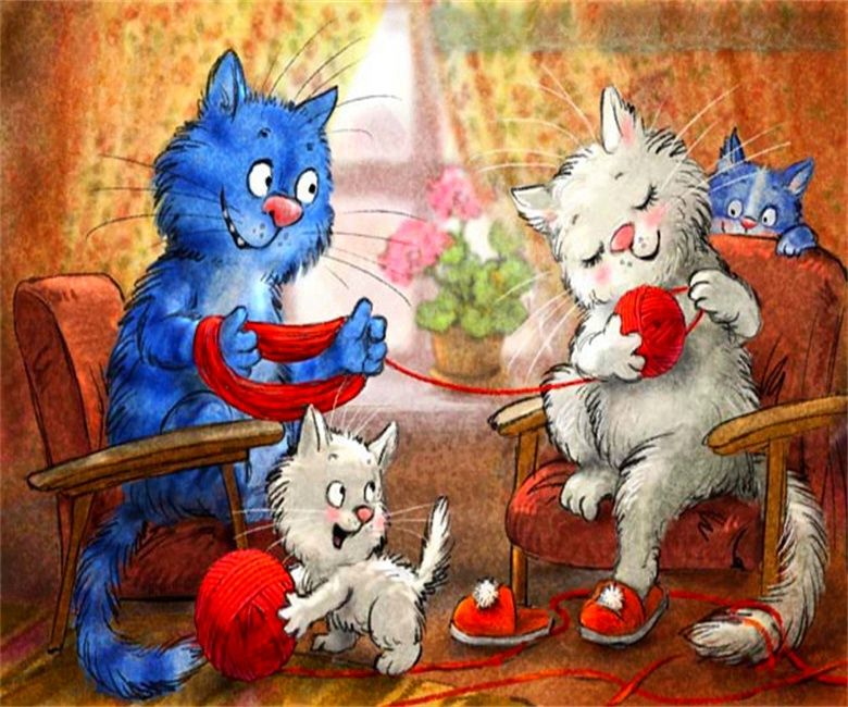 очаровательные коты Рины Зенюк