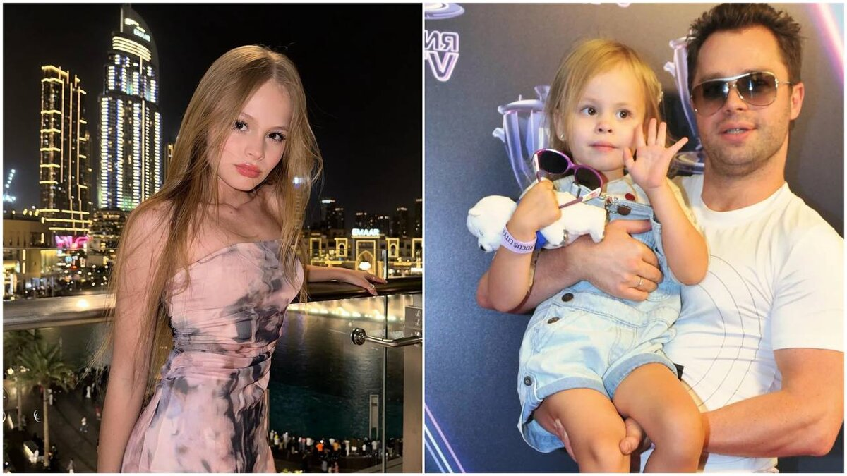 Виталий Гогунский с дочерью Миланой 