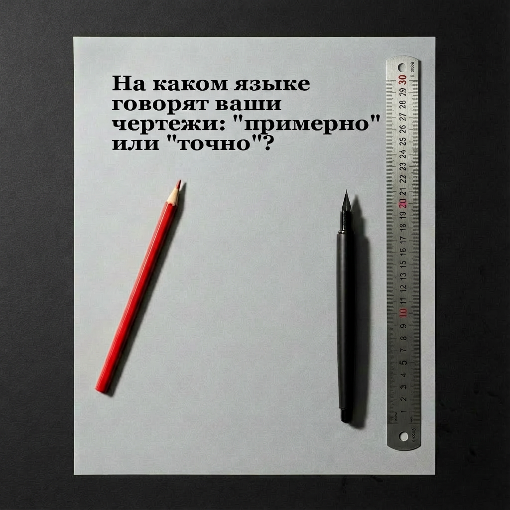 Символ точности чертежей - это размеры