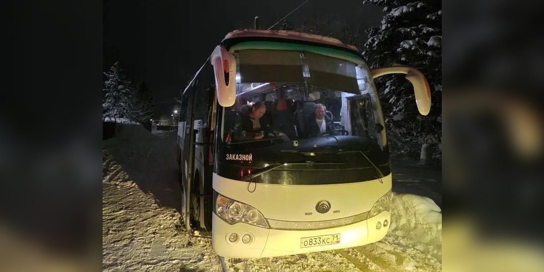 ДТП с туристами под Богородицком: пассажиров отправили домой на резервном автобусе