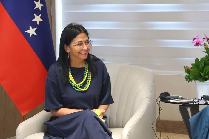 Обложка © Facebook (соцсеть запрещена в РФ; принадлежит корпорации Meta, которая признана в РФ экстремистской) / Delcy Rodríguez