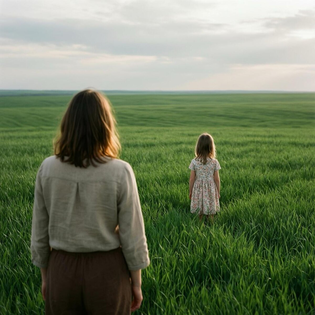 Иногда, чтобы встретиться с собой, нужно пройти через целую жизнь. И целое поле. 🌾