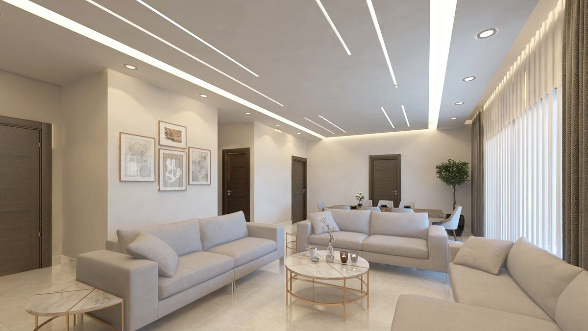 Потолочное рассеянное освещение