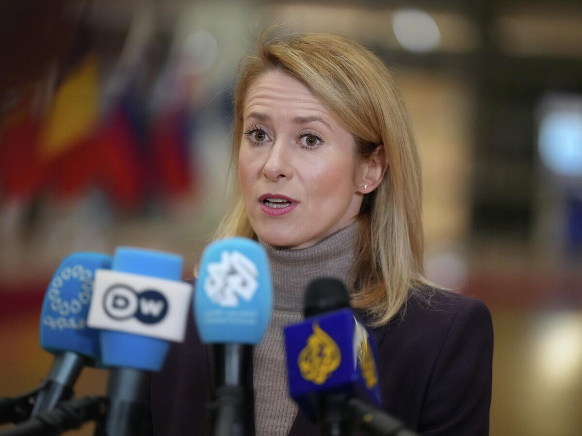    Кая Каллас на встрече министров иностранных дел ЕС в Брюсселе | © AP Photo / Virginia Mayo