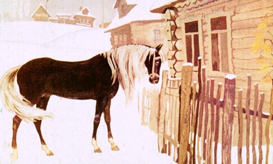 1. Рисунок к рассказу "Тёплый хлеб" Константина Паустовского. Иллюстрации из открытых источников.