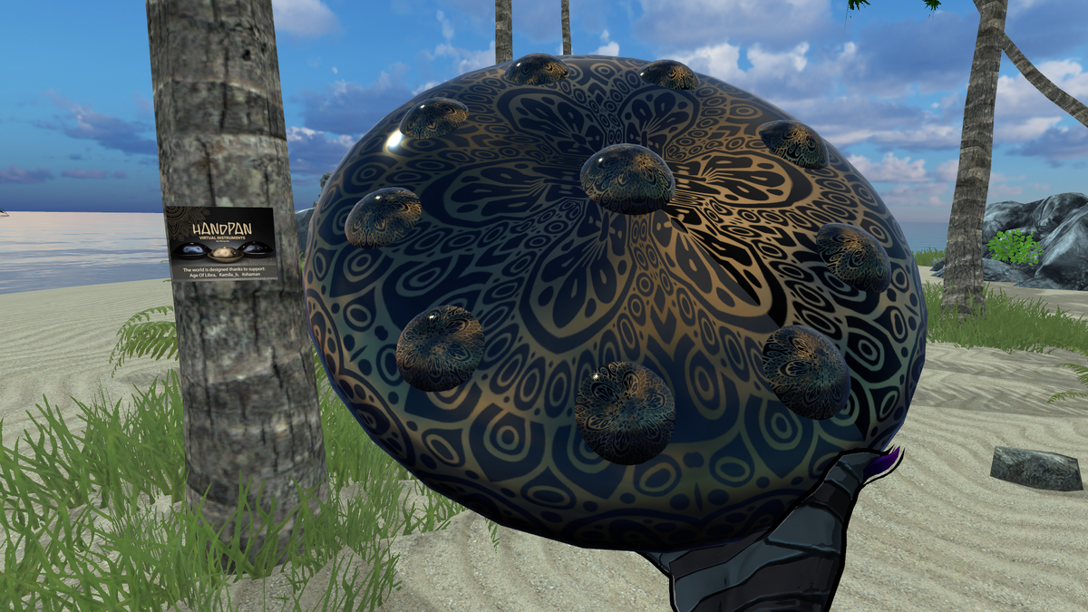 VR HANDPAN by Deryvier - Музыкальные инструменты в виртуальной реальности