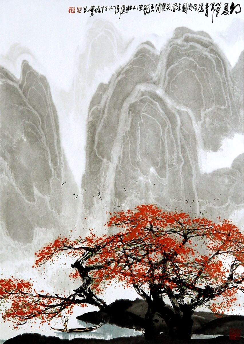 杜應強(Du Yingqiang) 初夏 70x49.5cm