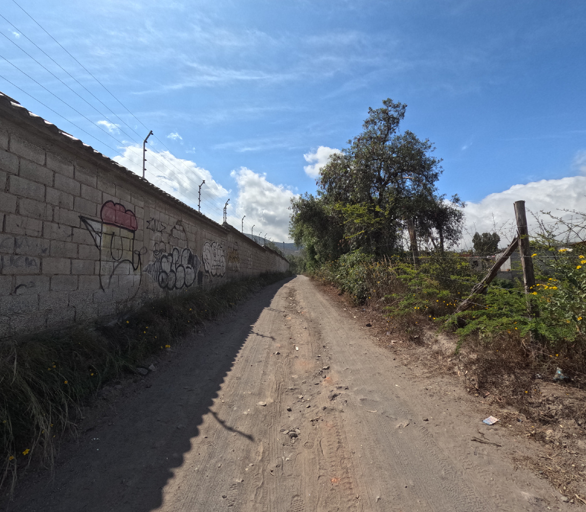 Забор территории Mitad del Mundo