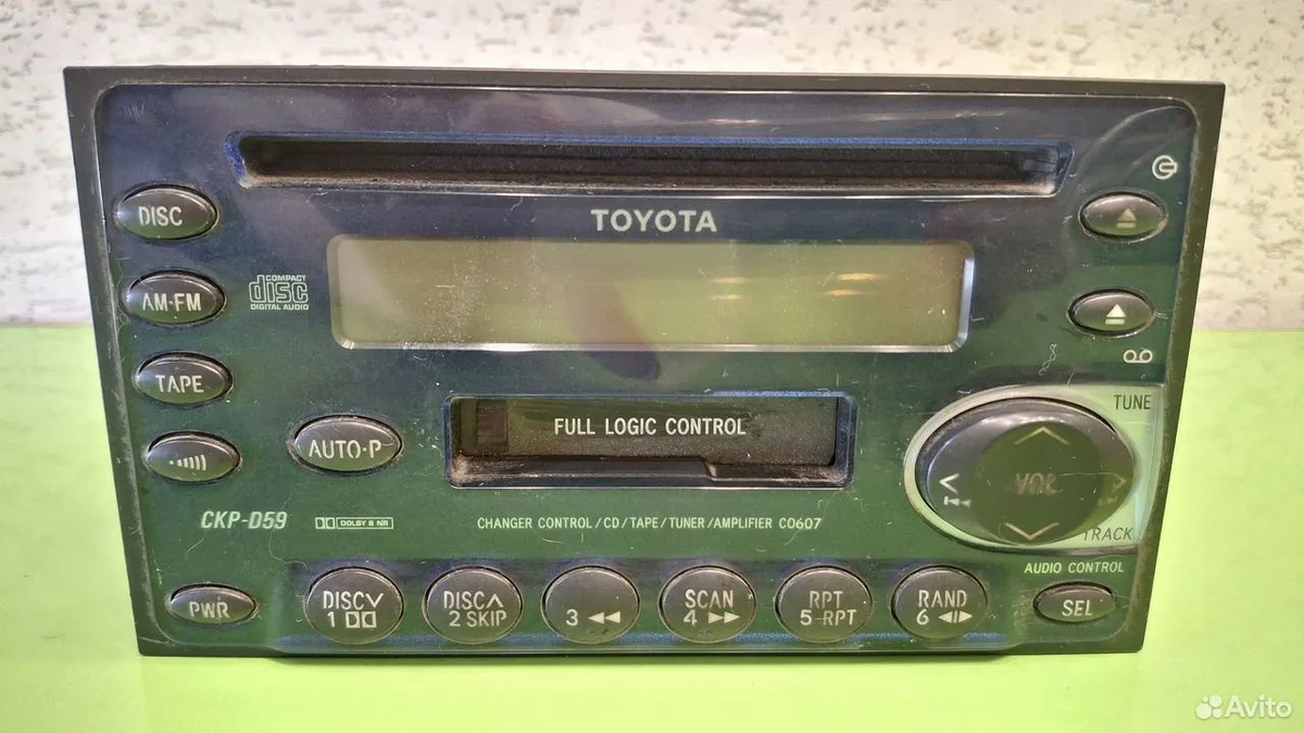 Магнитола KP-D59 Toyota