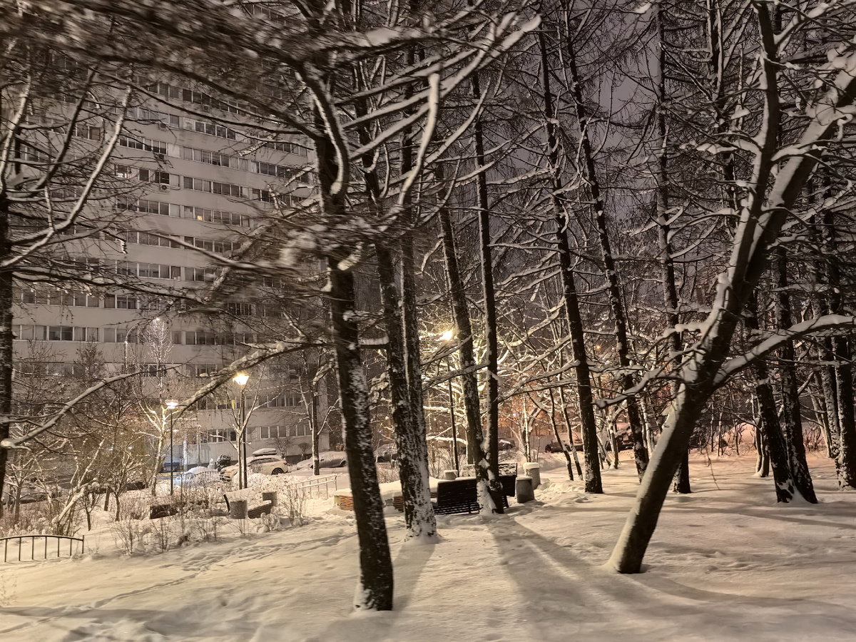 Покидаю заснеженный город