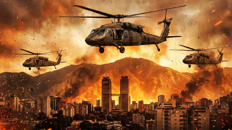    Трамп назвал эту американскую ЧВО "одной из самых потрясающих, эффективных и мощных демонстраций американской военной мощи и компетентности". Коллаж Царьграда