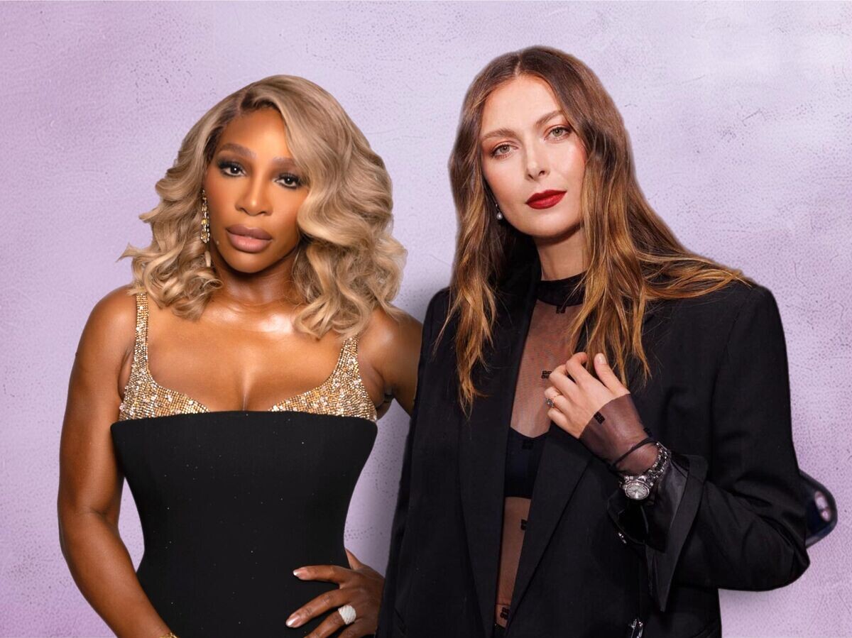    Серена Уильямс и Мария Шарапова | © Иллюстрация РИА Новости . Социальные сети спортсменок