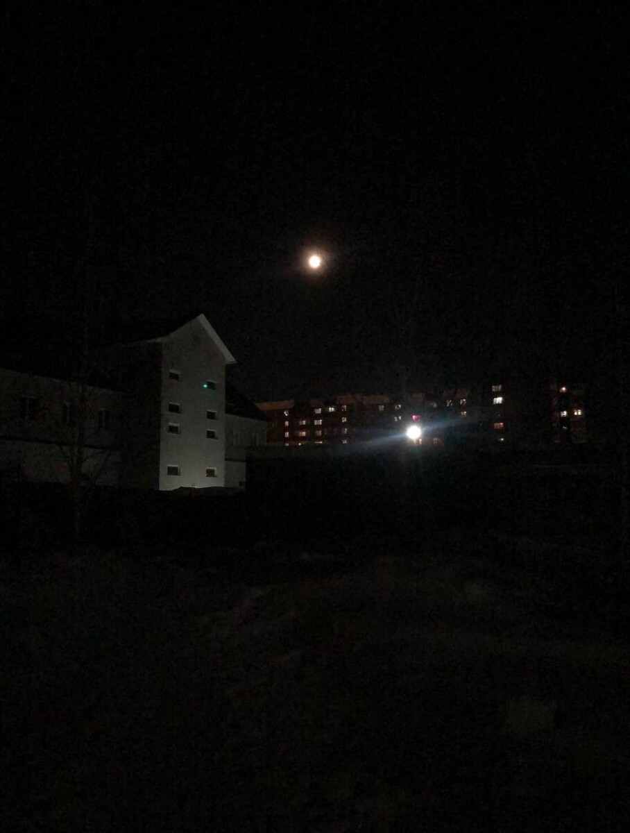    Первое полнолуние 2025 года в Барнауле. Источник: подписчики t.me/go_barnaul_telegram