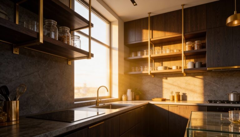    7 современных решений для замены рейлингов в кухонном интерьере Александр