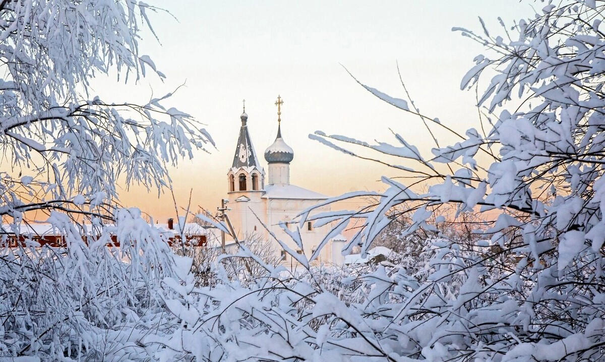    Гороховец в новогодние праздники похож на зимнюю сказку   newsnn.ru