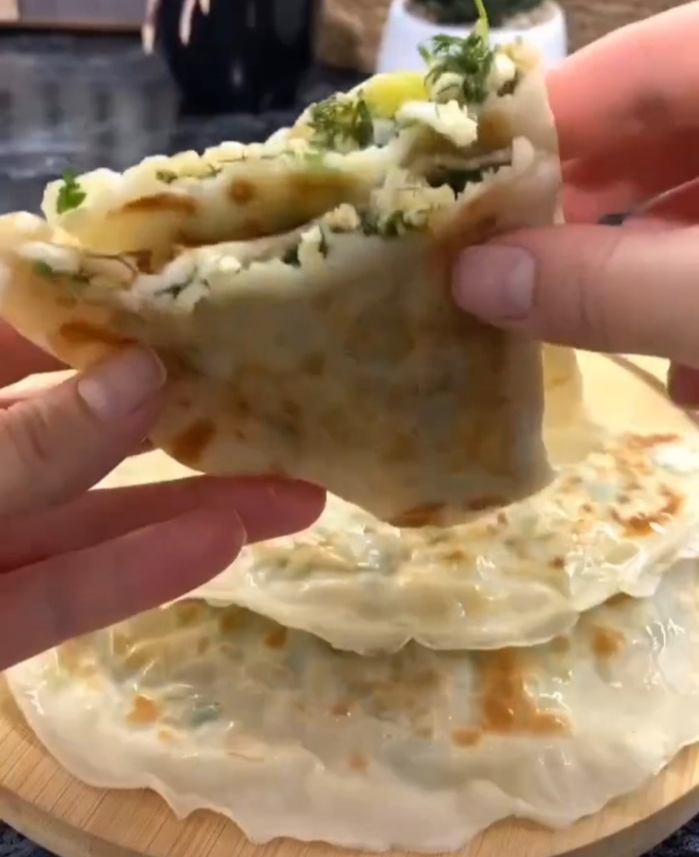 Кутабы, которые тают во рту, и никаких мучений с раскаткой теста!