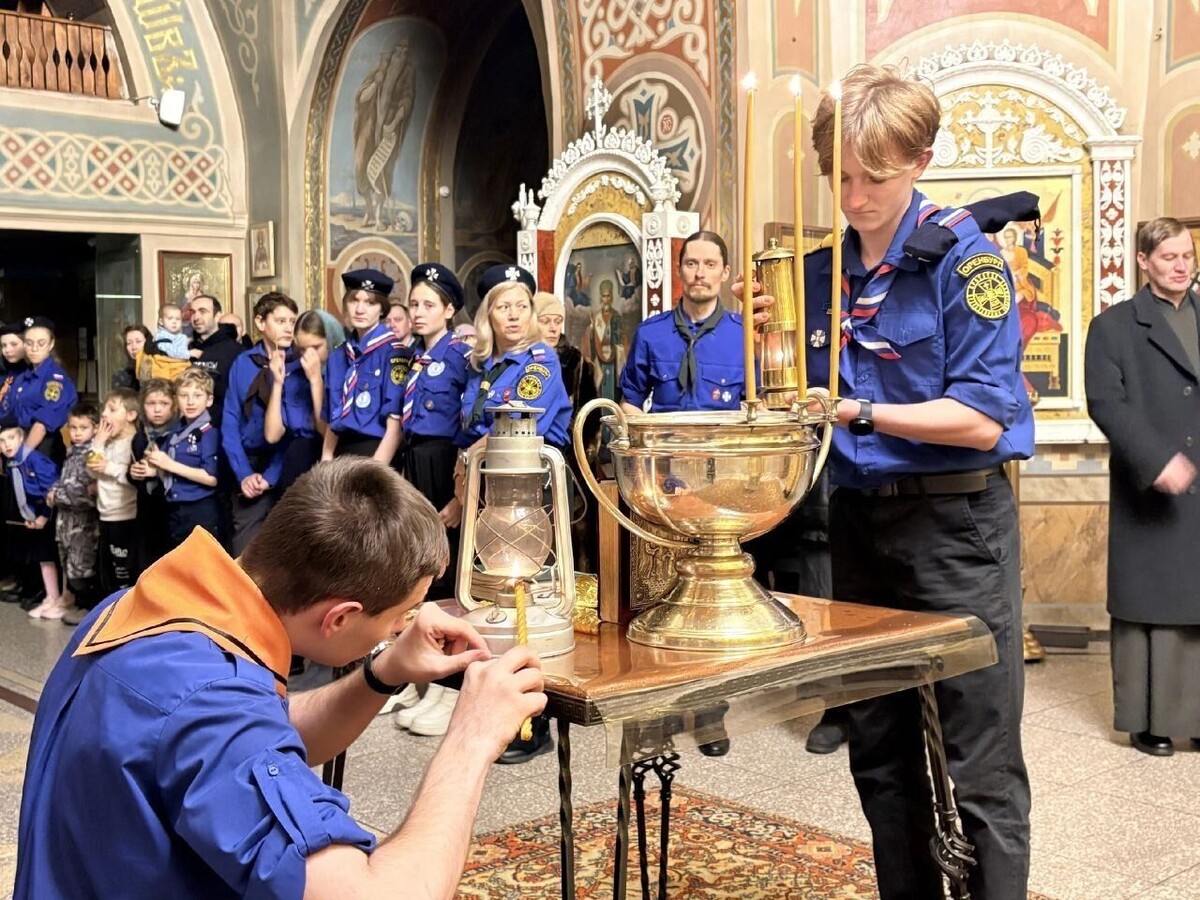    В Оренбург доставили Вифлеемский огонь   «Оренбург православный» ТГ