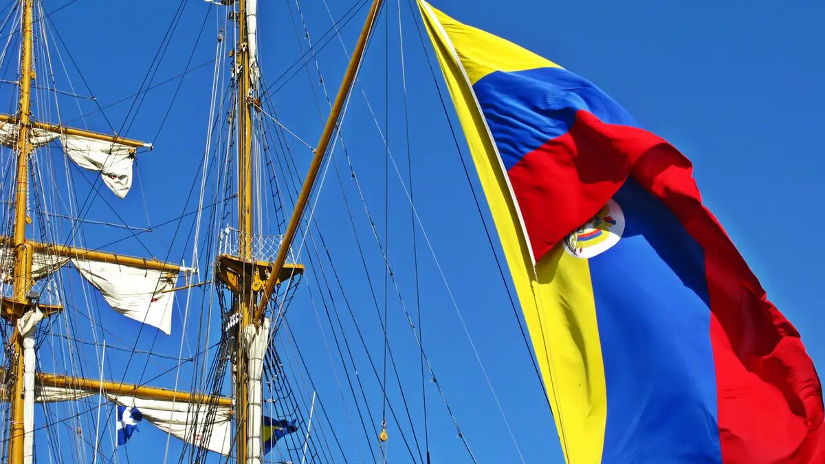    Флаг Колумбии © wikipedia.org