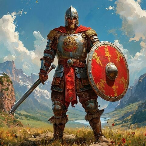 Русский воин. Из открытых источников.