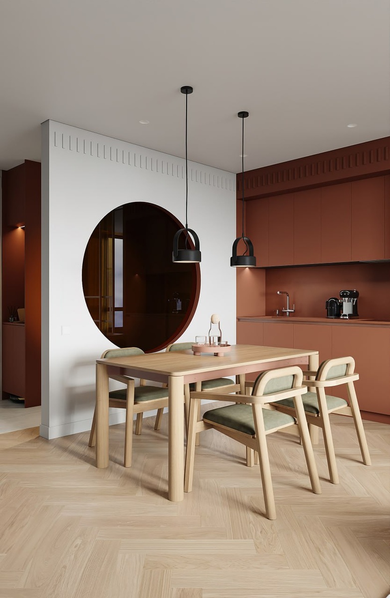 Стулья АКЕЛА в интерьере от студии дизайна SHUBOCHKINI