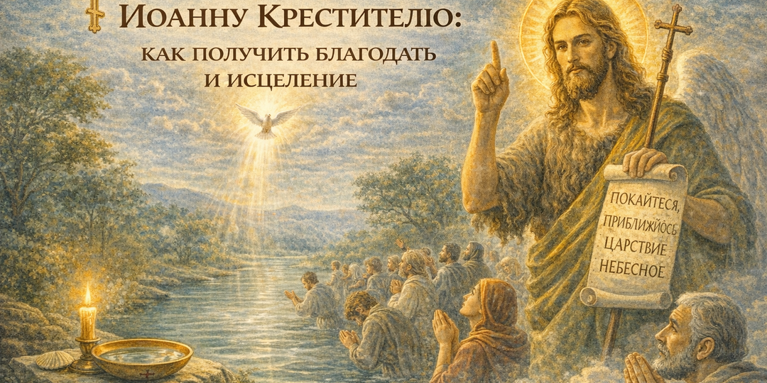 МОЛИТВА СВЯТОМУ ИОАННУ КРЕСТИТЕЛЮ: КАК ПОЛУЧИТЬ БЛАГОДАТЬ И ИСЦЕЛЕНИЕ