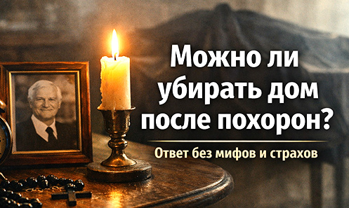 Почему нельзя убирать сразу после похорон и почему иногда это необходимо