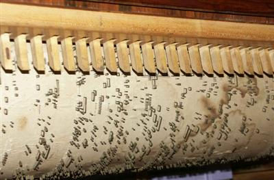 Барабан и лента шарманки