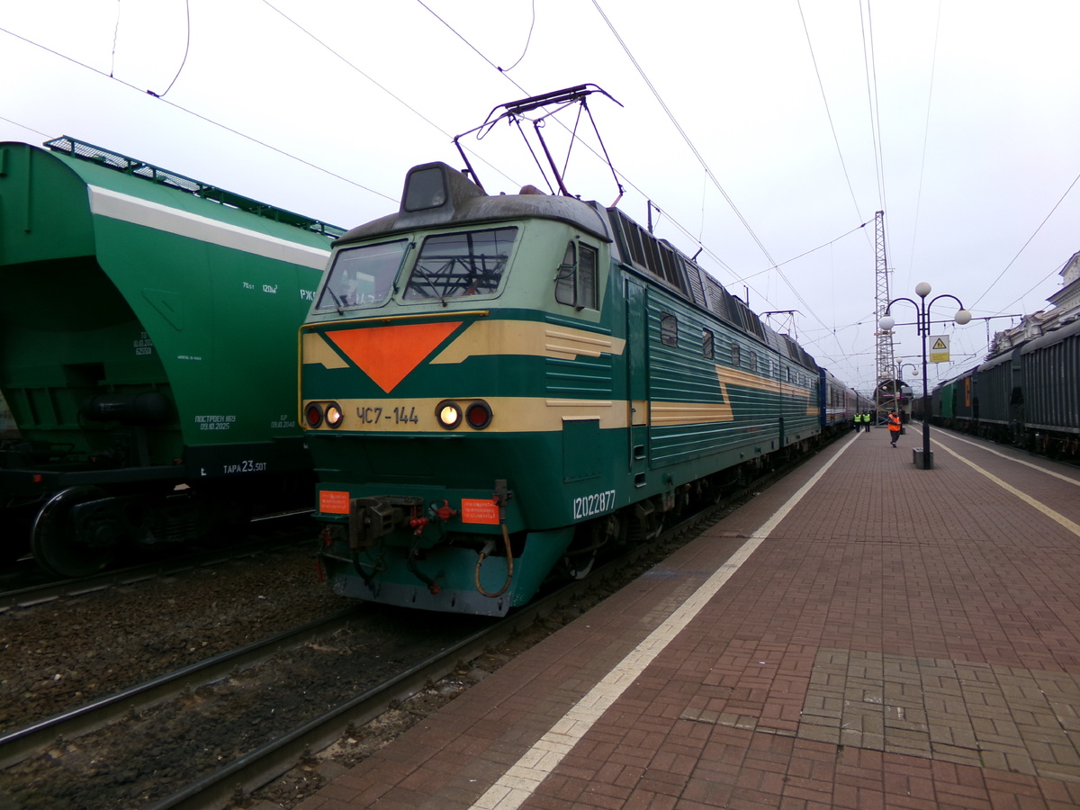 Электровоз ЧС7, фото автора канала