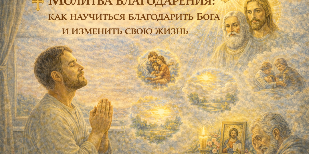 МОЛИТВА БЛАГОДАРЕНИЯ: КАК НАУЧИТЬСЯ БЛАГОДАРИТЬ БОГА И ИЗМЕНИТЬ СВОЮ ЖИЗНЬ