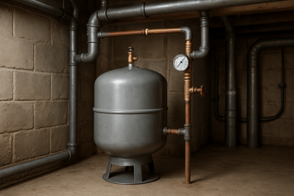    проверка давления гидробака protrubi