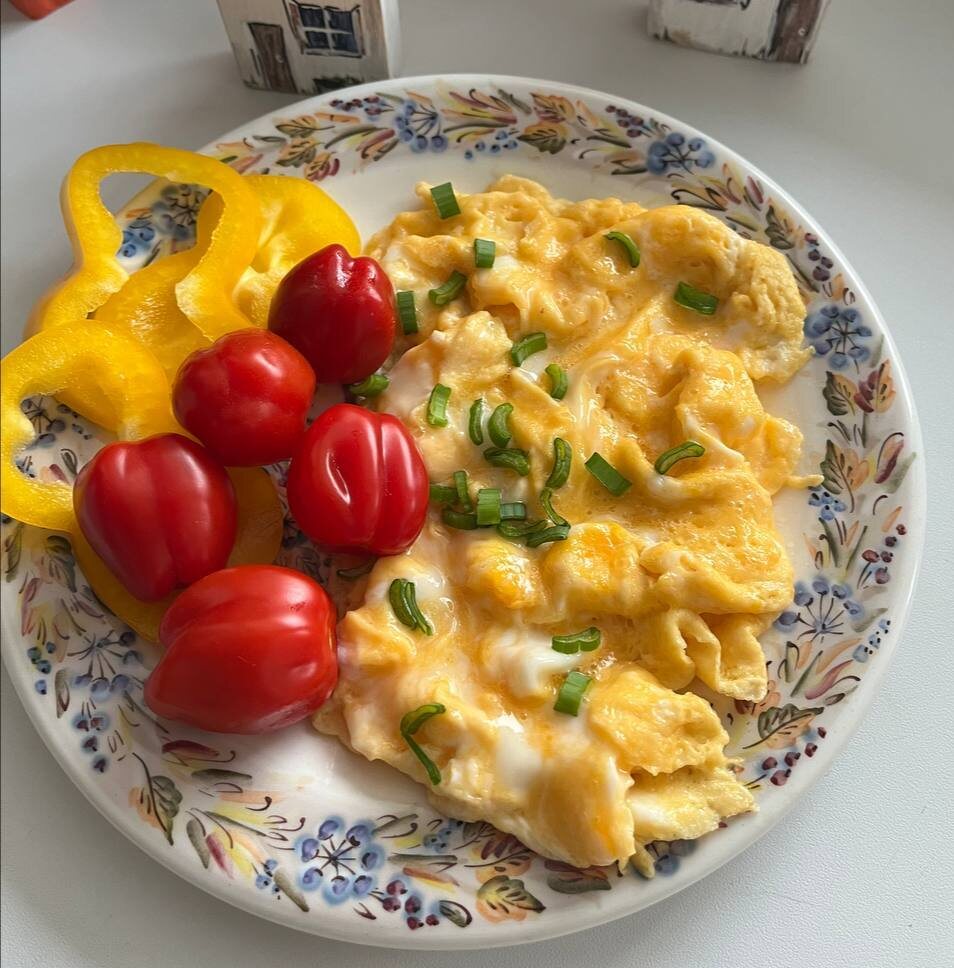 Вкусный завтрак от Даши Третьяковой. 