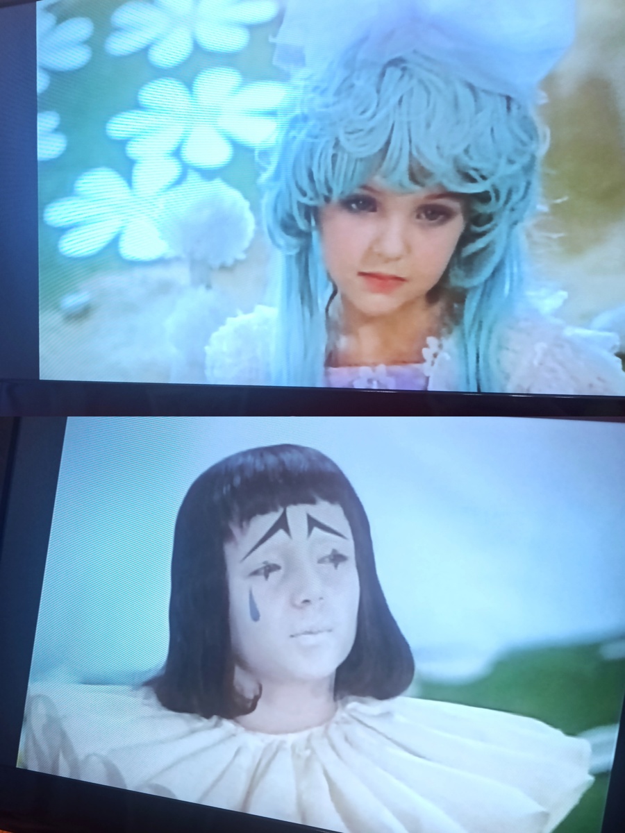 Коллаж автора из старого кино. 