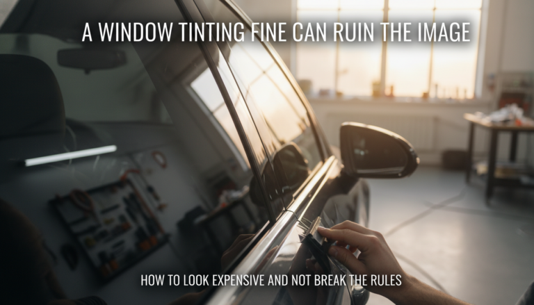    Штраф за тонировку может испортить образ — как выглядеть дорого и не нарушать правила lucky247187Q