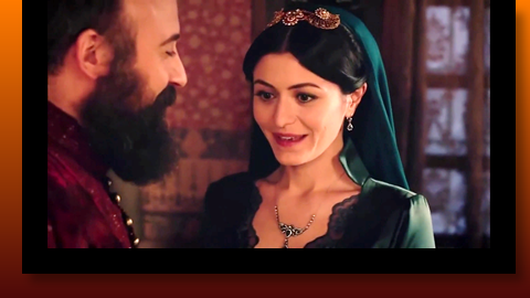 Фрагмент турецкого сериала "Великолепный век". Шах Султан