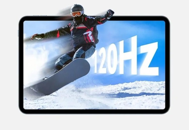    Планшет с большим и плавным экраном