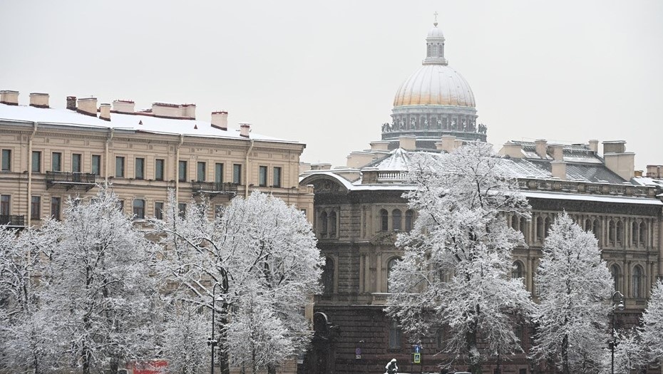    Зима в Петербурге. Автор фото: Ермохин Сергей