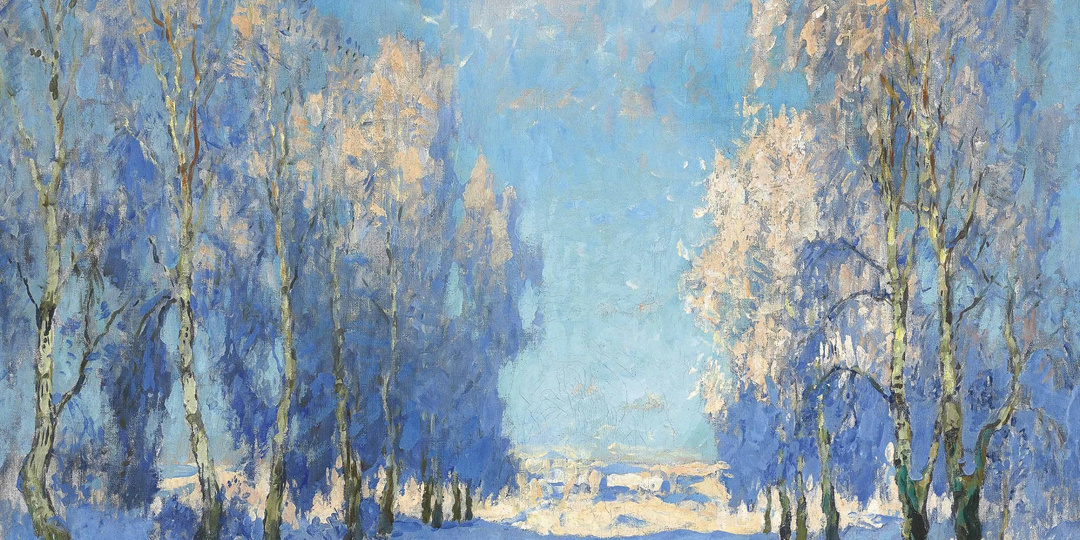 Волшебная красота зимы на картинах Константина Горбатова