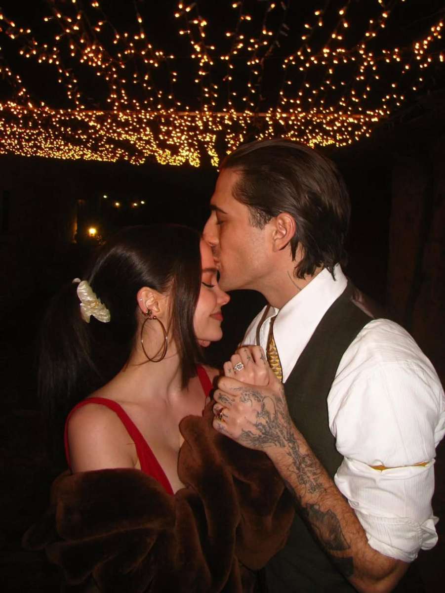     Дамиано Давид и Дэв Камерон. Фото: Инстаграм (запрещен в РФ) @dovecameron