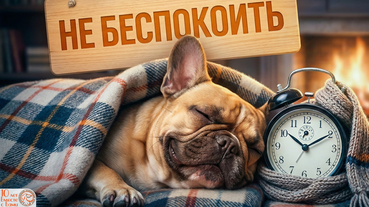 Спящая собака – это не потерянное время, а критический процесс восстановления нервной системы после стресса. | Иллюстрация: DogSelf