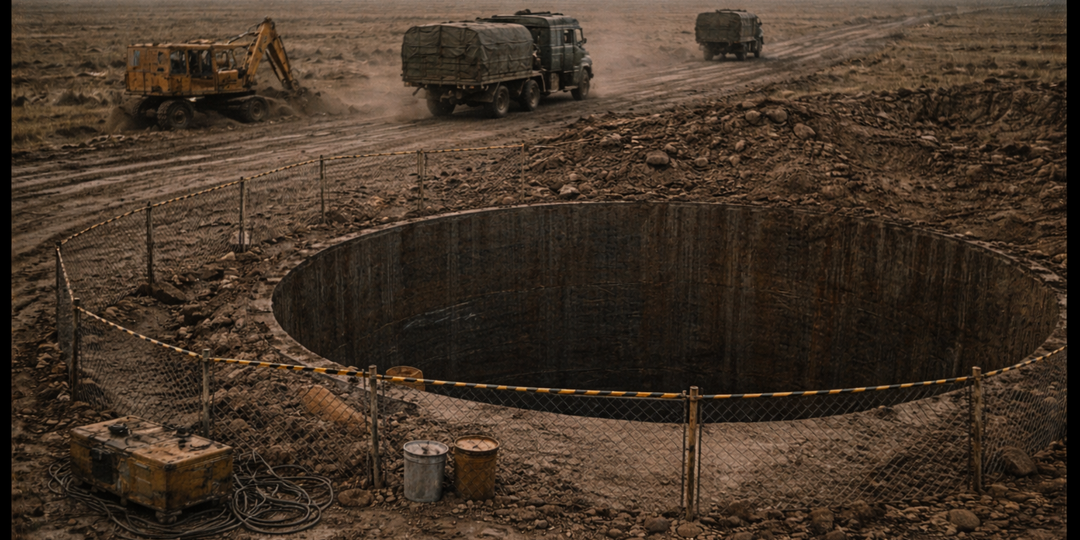 В 1971 году геологи в Казахстане обнаружили глубинную структуру со странными геофизическими свойствами