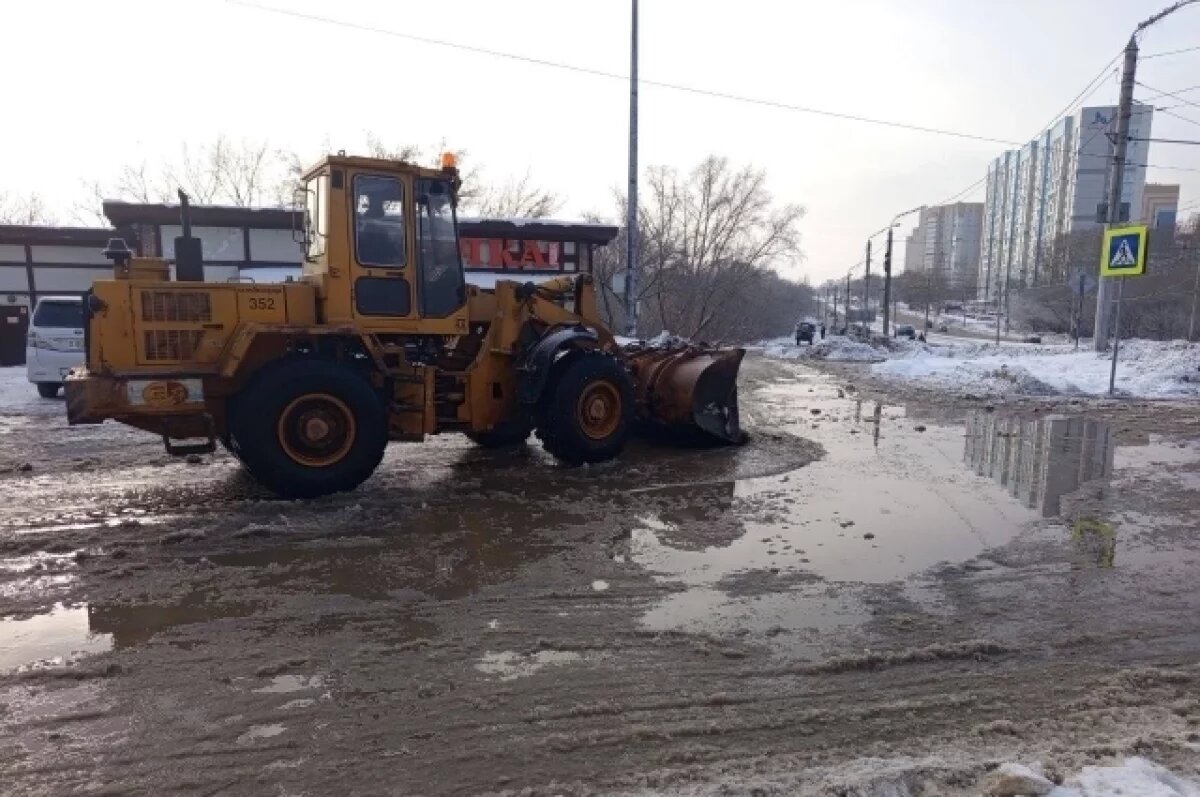    На барнаульском Потоке подтопило две улицы после коммунальной аварии