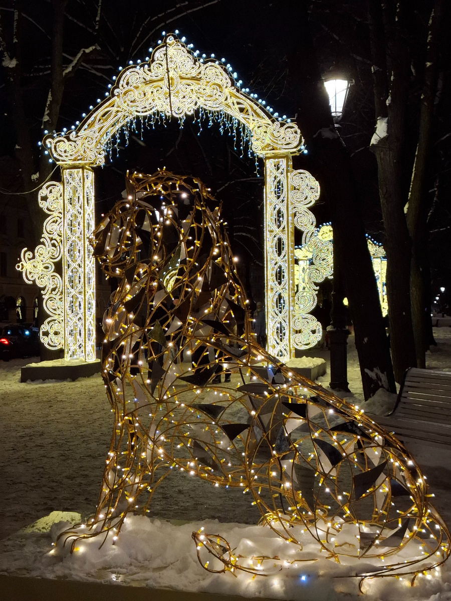 На улицах города