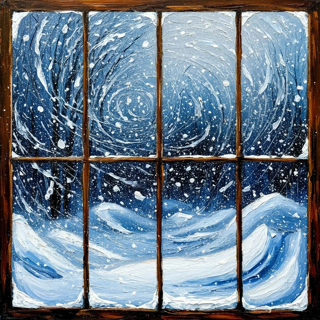 ЗА ОКНОМ МЕТЕТ