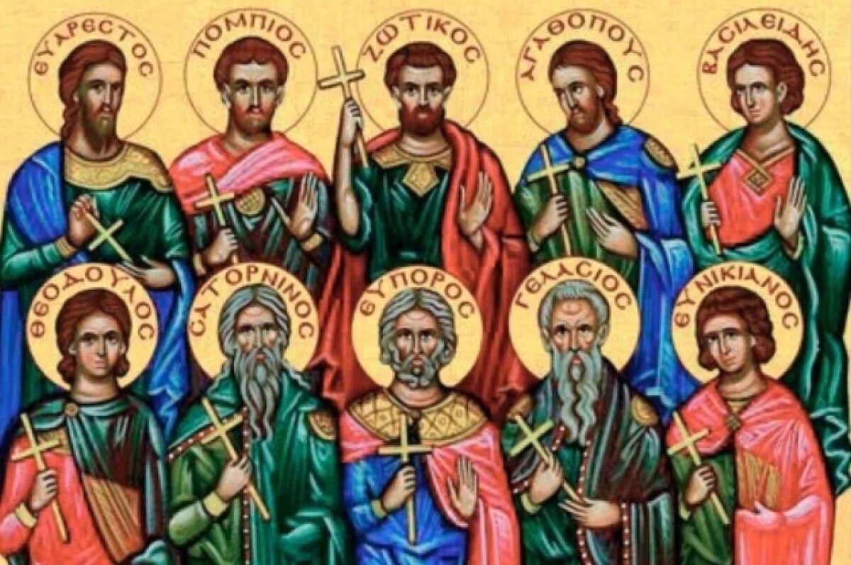    Согласно преданию, Федулу явился ангел и вручил перстень с крестом, после чего тот получил дар исцелять больных