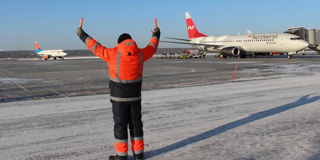 Нижегородский аэропорт принял самолеты, летевшие в Москву и Казань