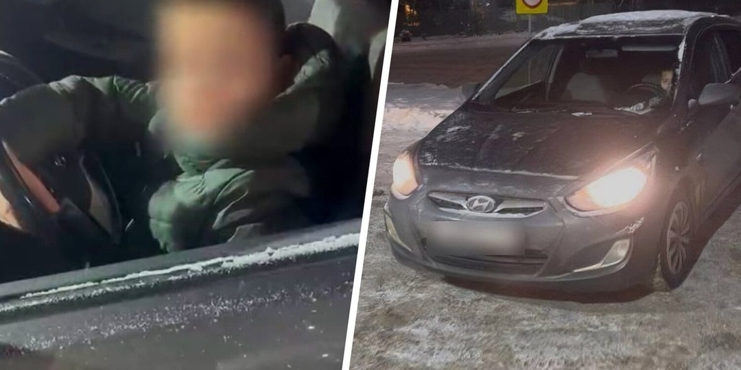 В Ярославле на видео сняли 10-летнего ребенка за рулем Hyundai