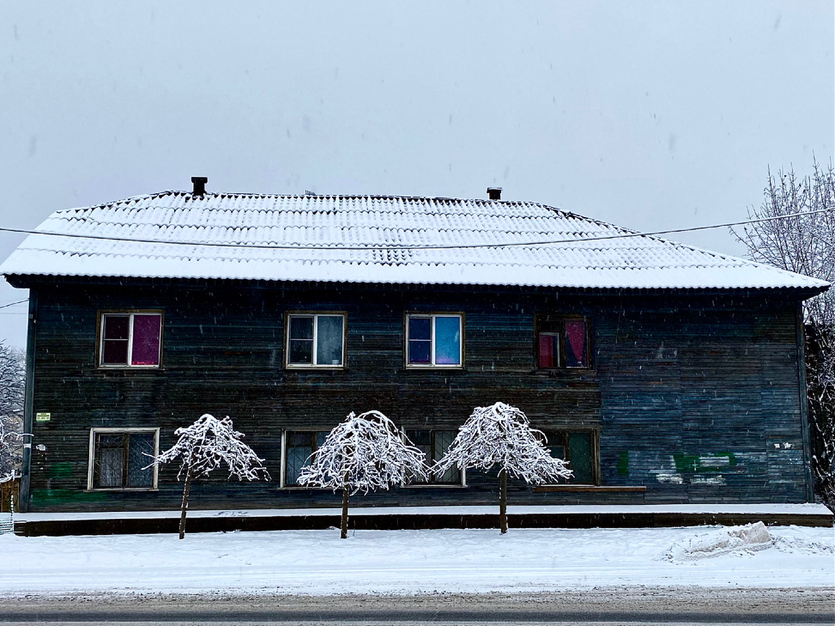 Зима в Петрозаводске. Фото автора.